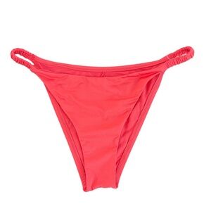 Vitamin A NWT Women’s Coral-Red Bikini Bottom Size Large